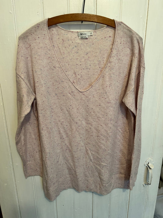 Reitmans large pink speckled sweater