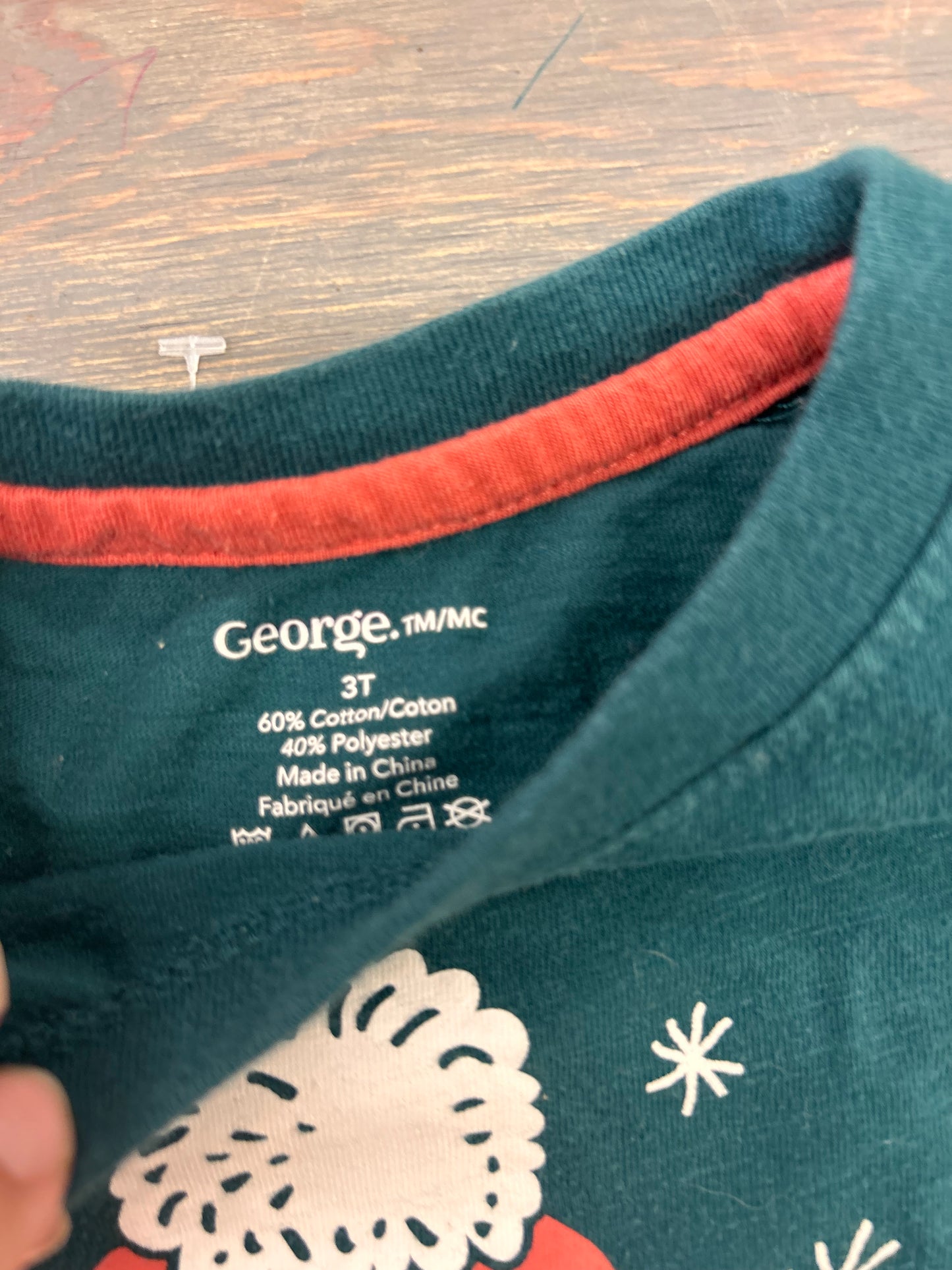 George 3t coolest bro long sleeve shirt