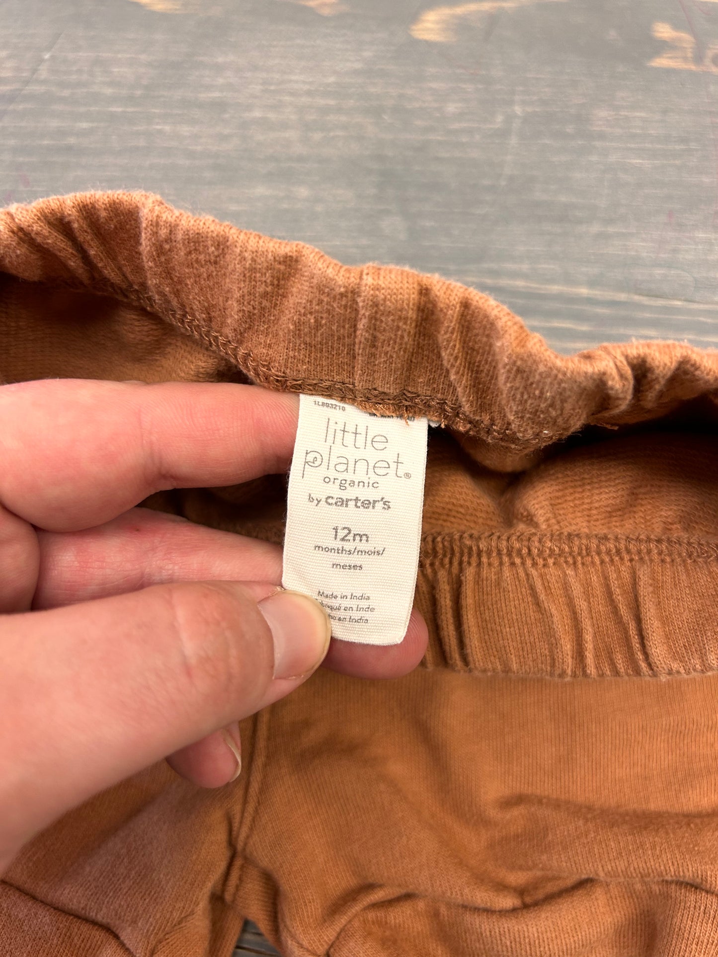 Carters 12m brown shorts