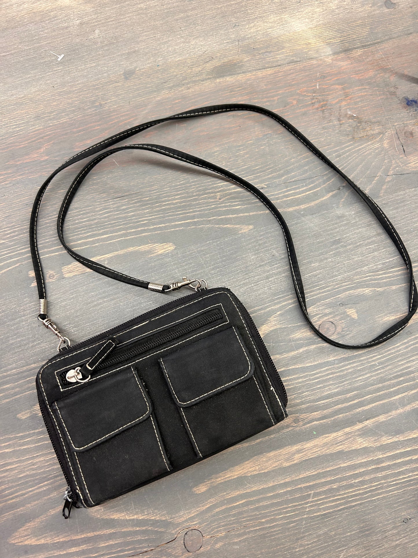 Black Wallet Purse