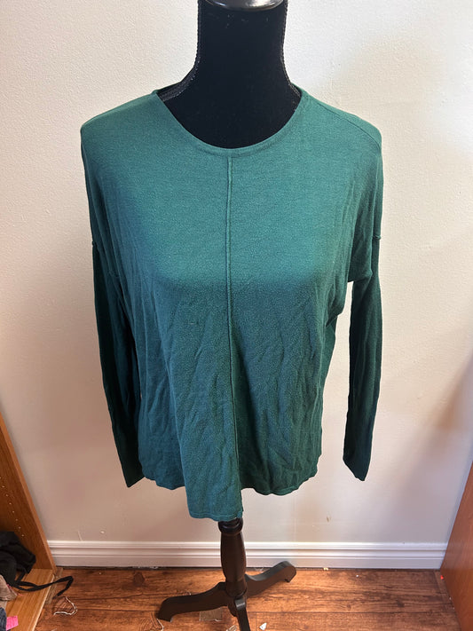 H&M xs green long sleeve shirt