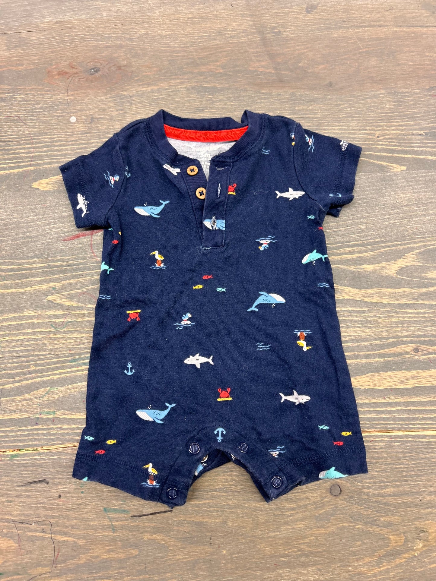 Carters 3m nautical romper