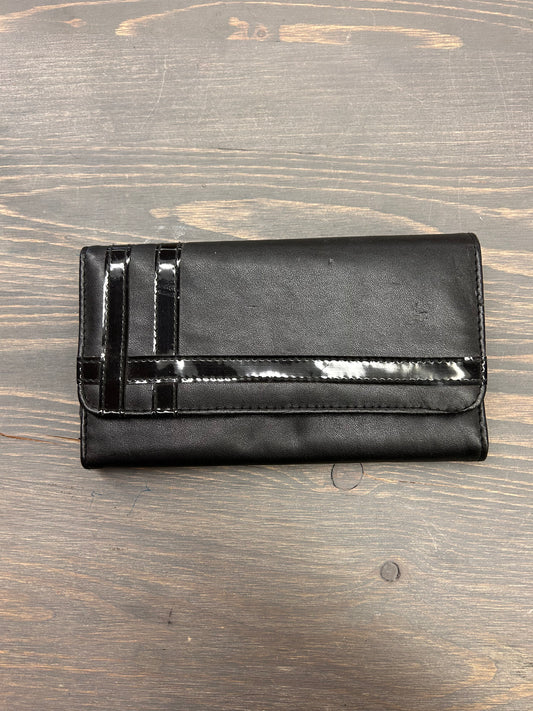 Black tri-fold Wallet