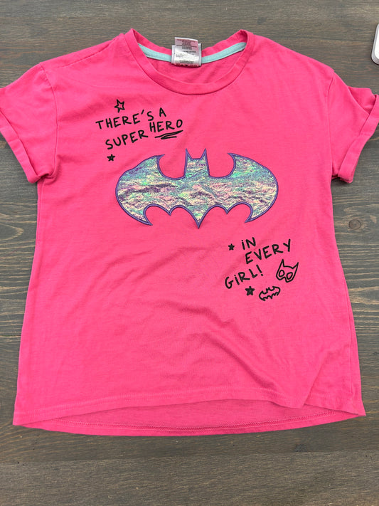 Batman 10/12 pink tshirt