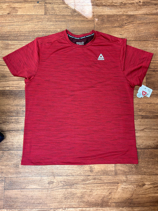 NEW Reebok 2x red short sleeve shirt