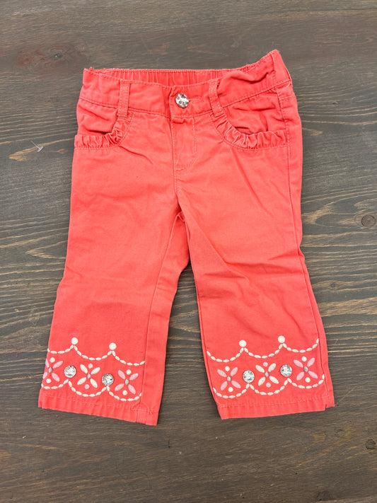 Gymboree 6/12m pink jeans