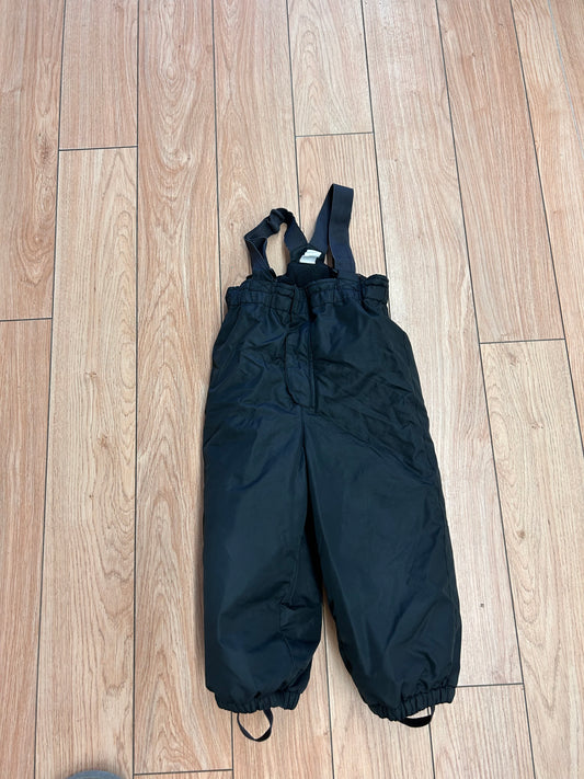 H&M 18/24m black snow pants