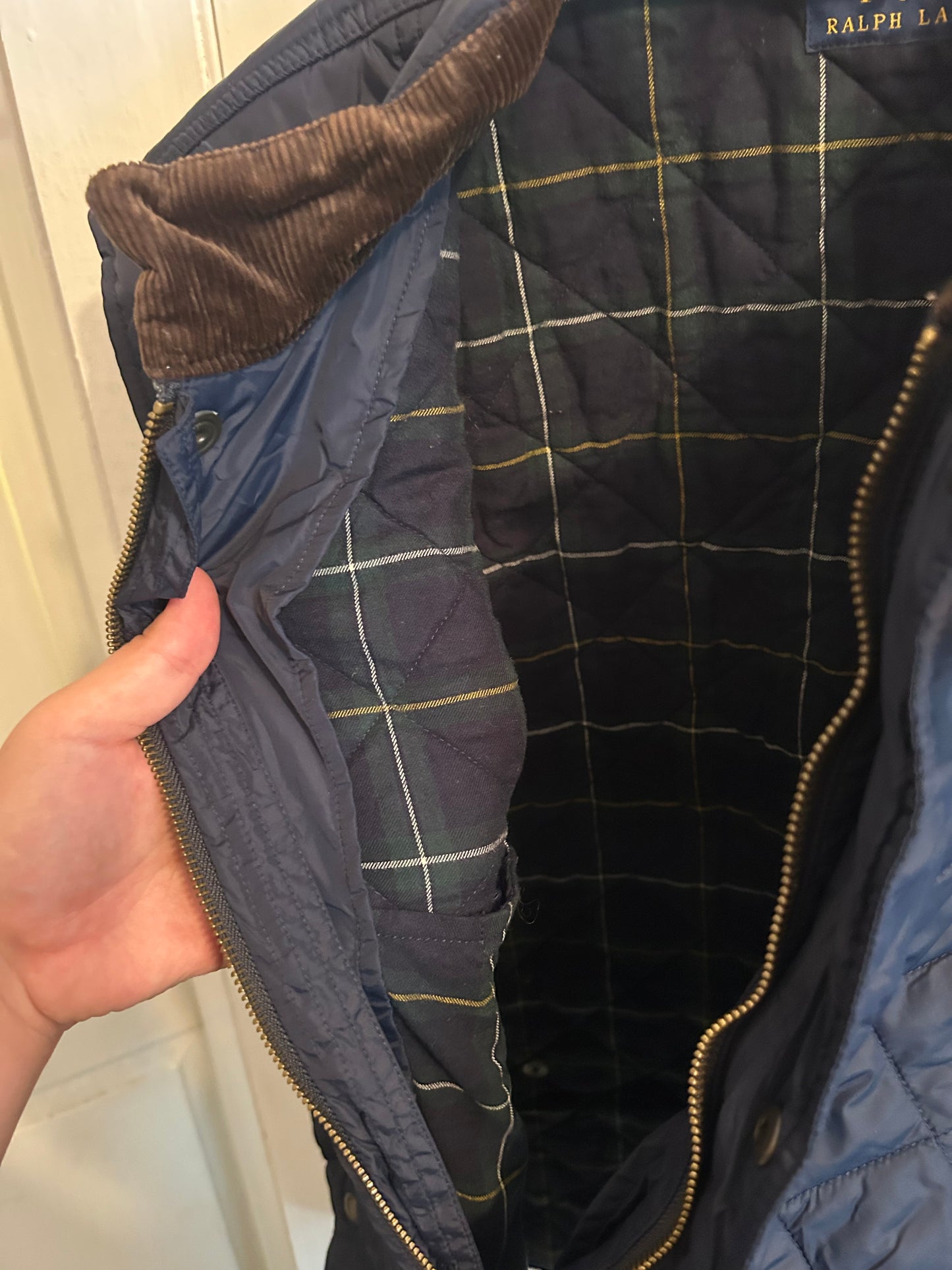 Polo Ralph Lauren men’s Xxl navy quilted vest