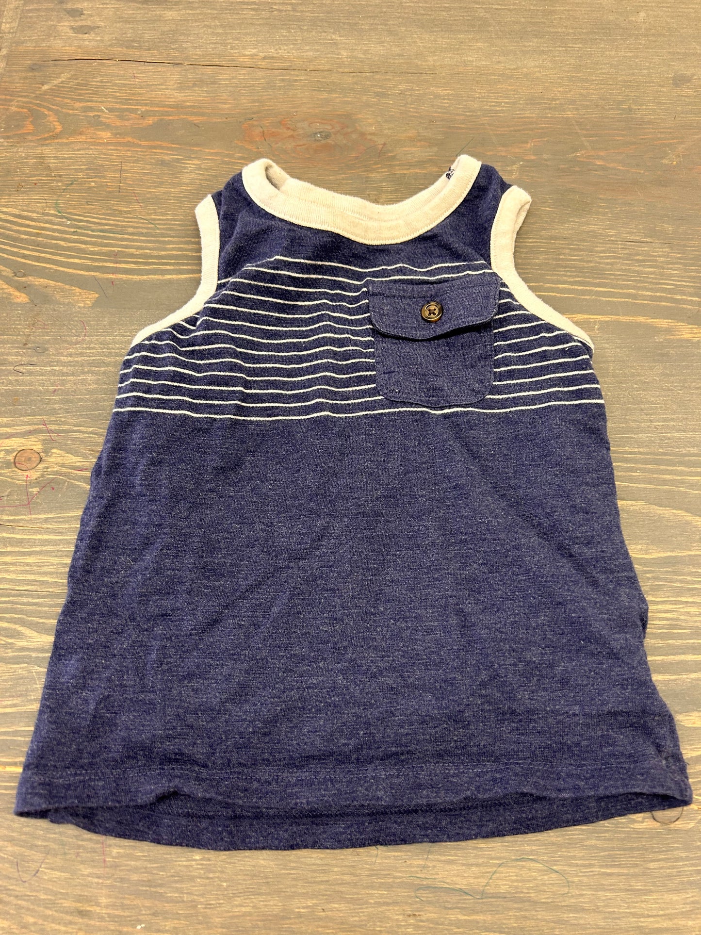 Old navy 2t navy striped tank top