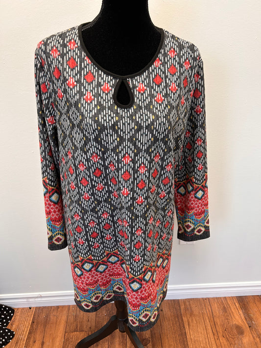 Creations 2xl Aztec print Tunic