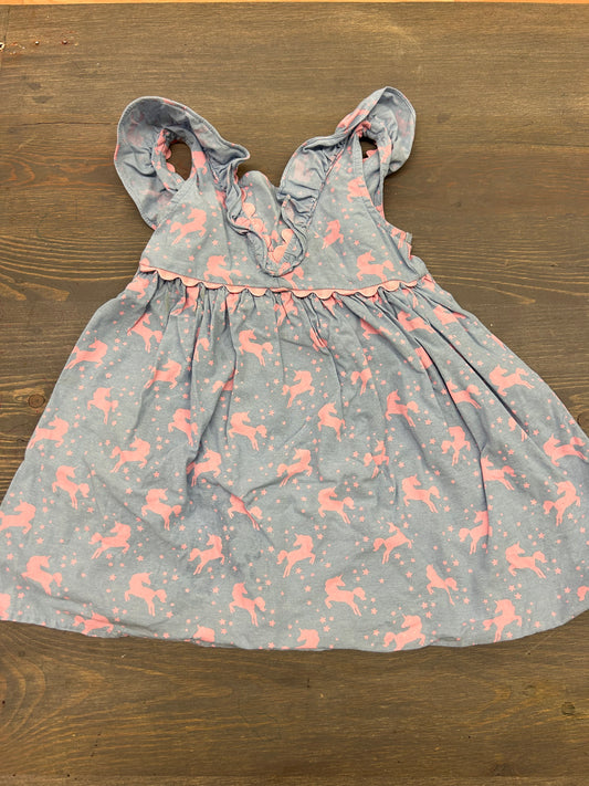 Penelope Mack 24m pink unicorn dress