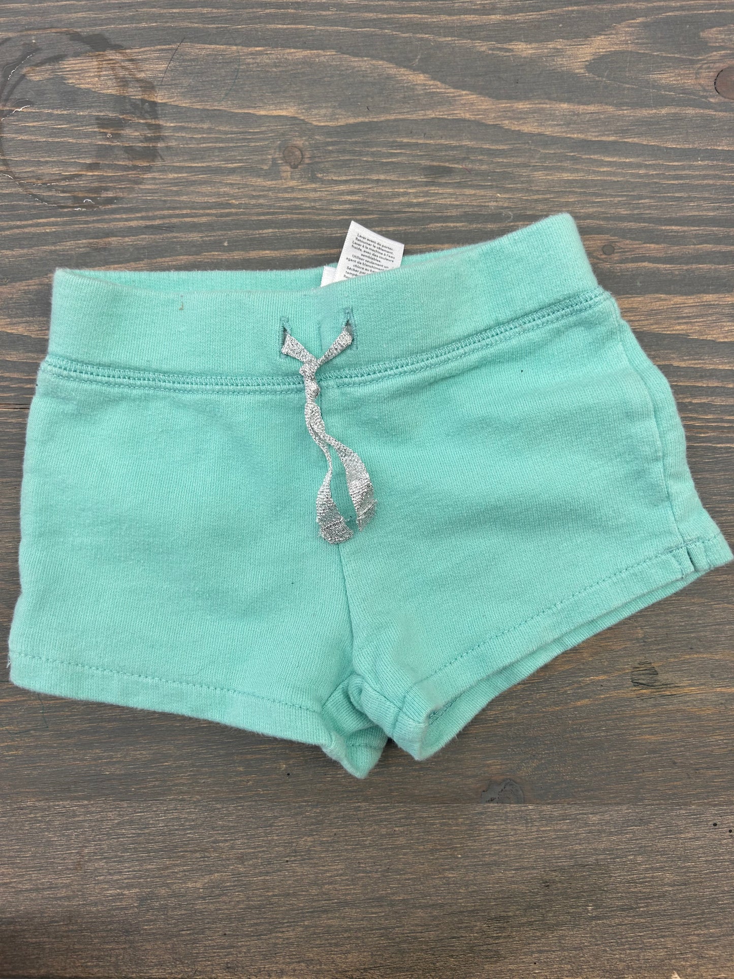 Carters 6m teal shorts