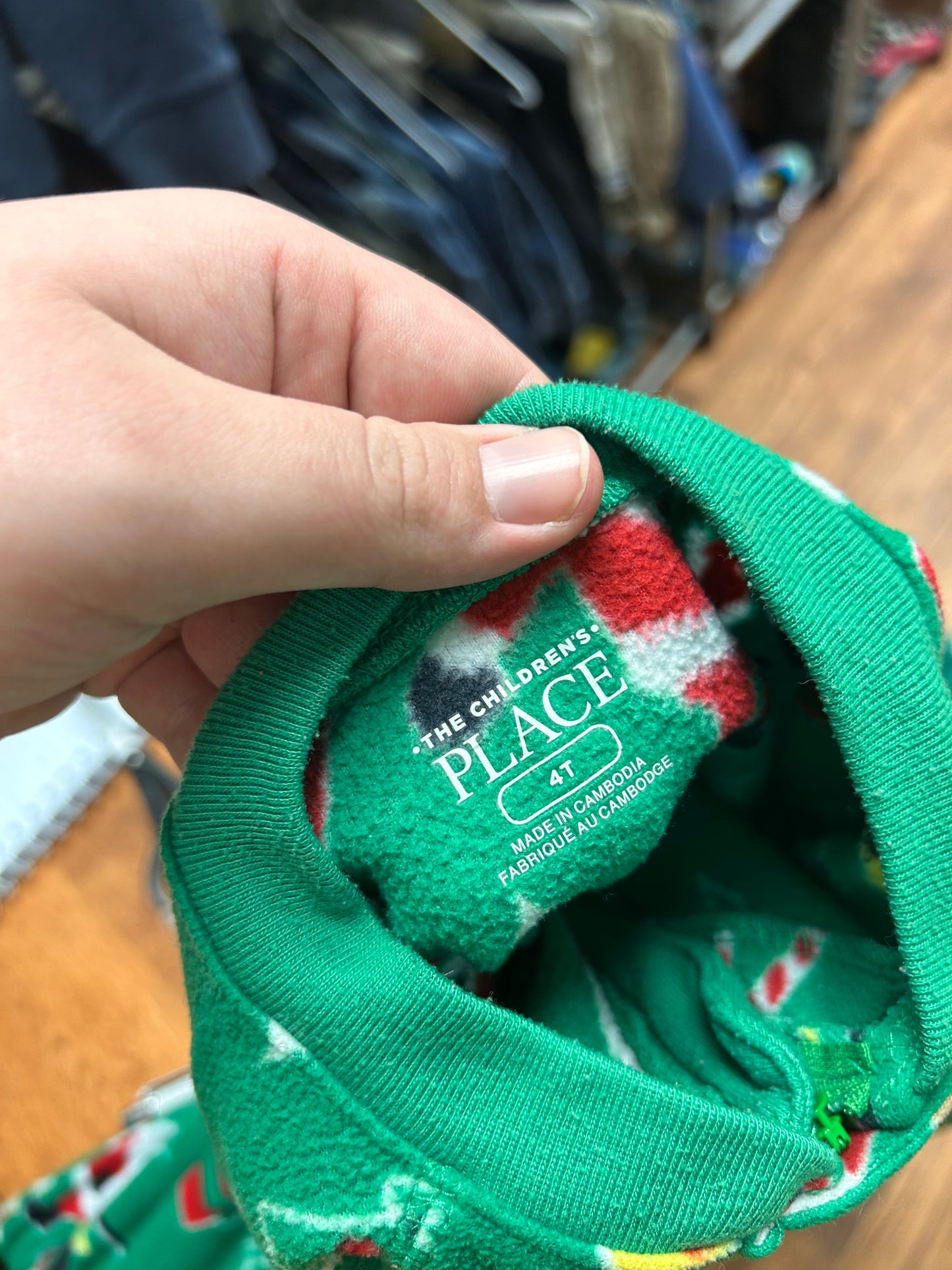 Children’s place 4t fleece Christmas Sleeper