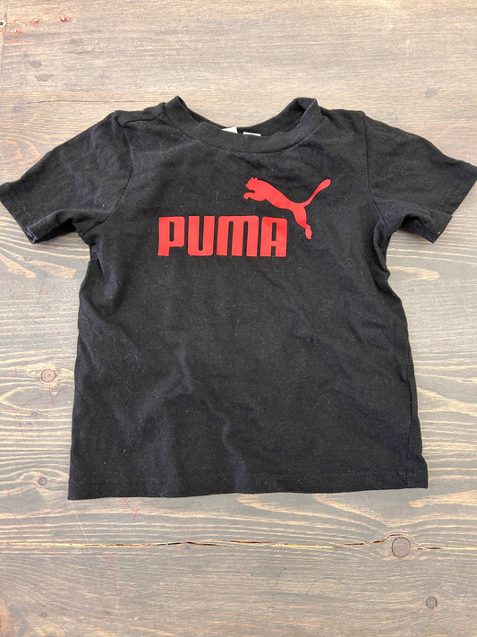 Puma 3t black & red graphic T-shirt