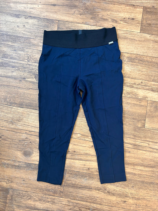 Calvin Klein xl navy blue capris