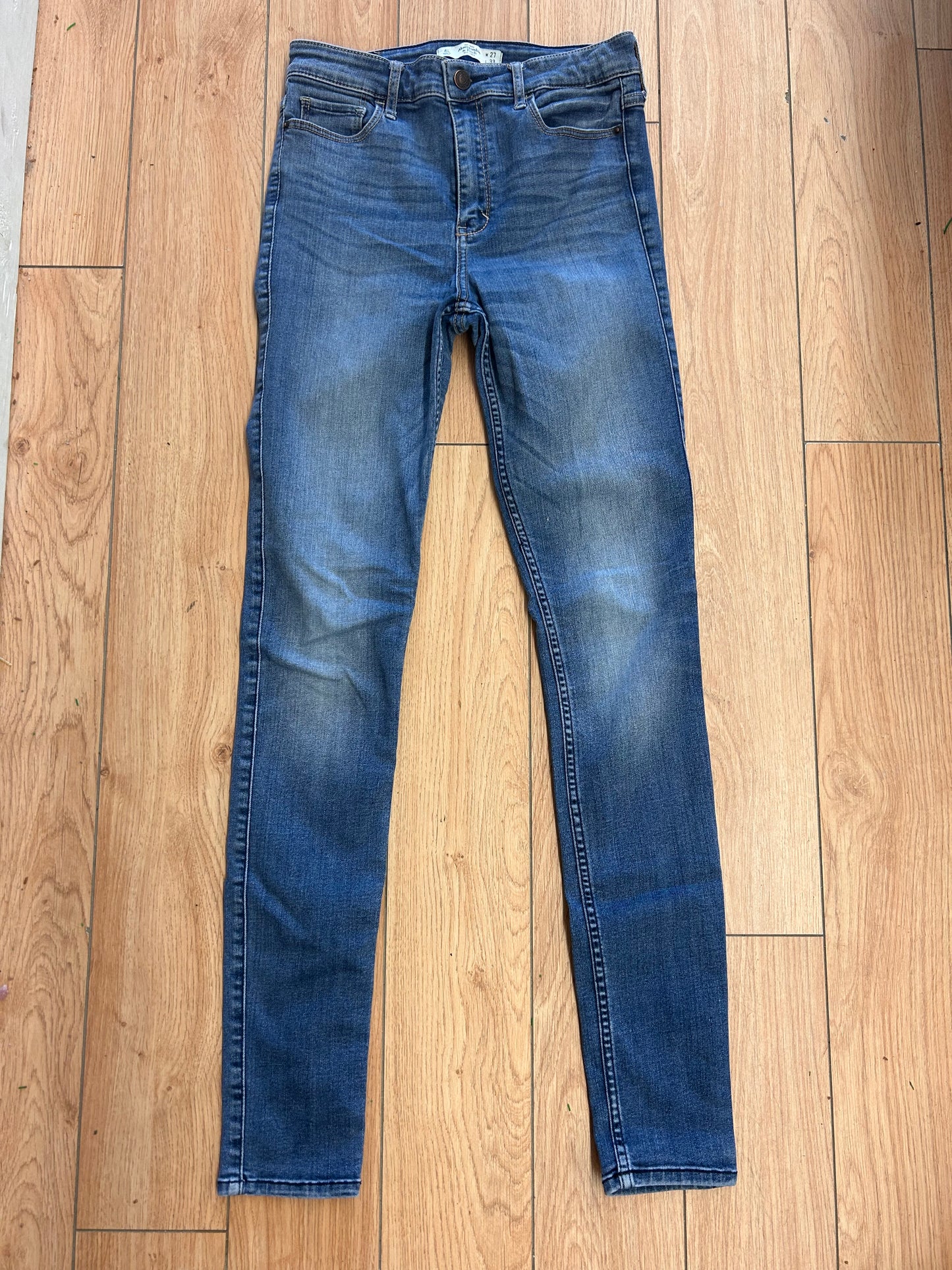 Abercrombie 4 LONG skinny jeans