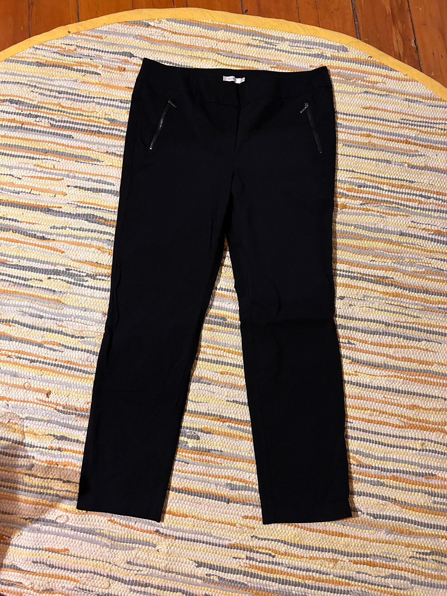 Rickis size 18 black straight leg dress pants