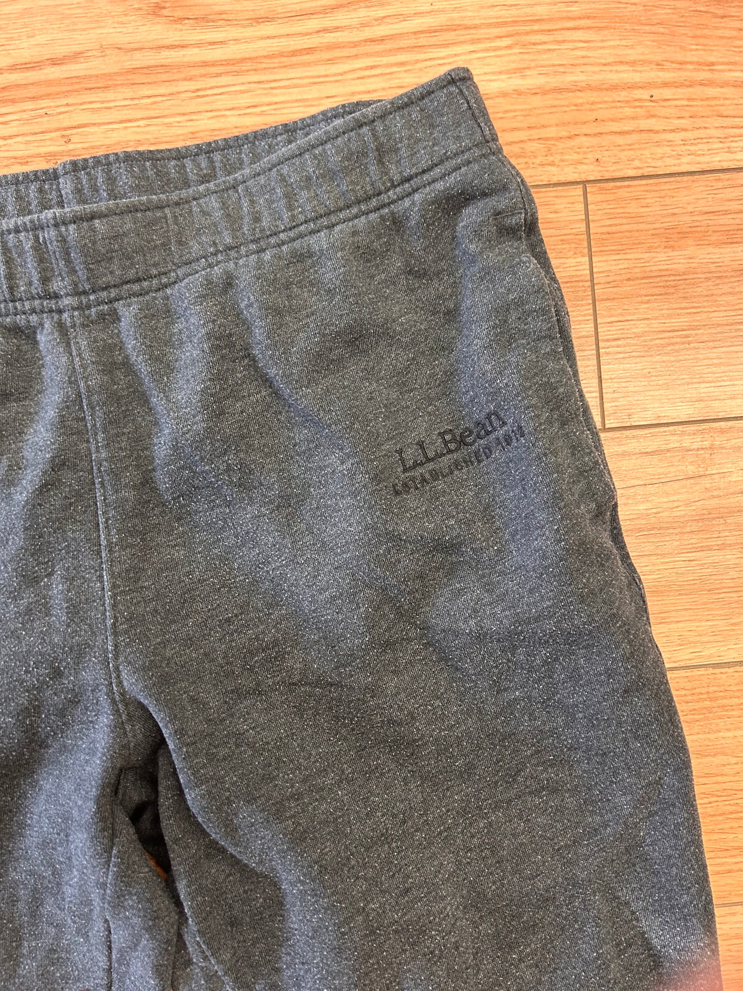 LL bean large grey joggers