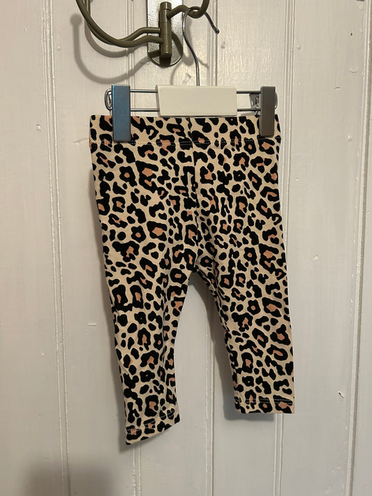 Joe fresh 3/6m cheetah leggings