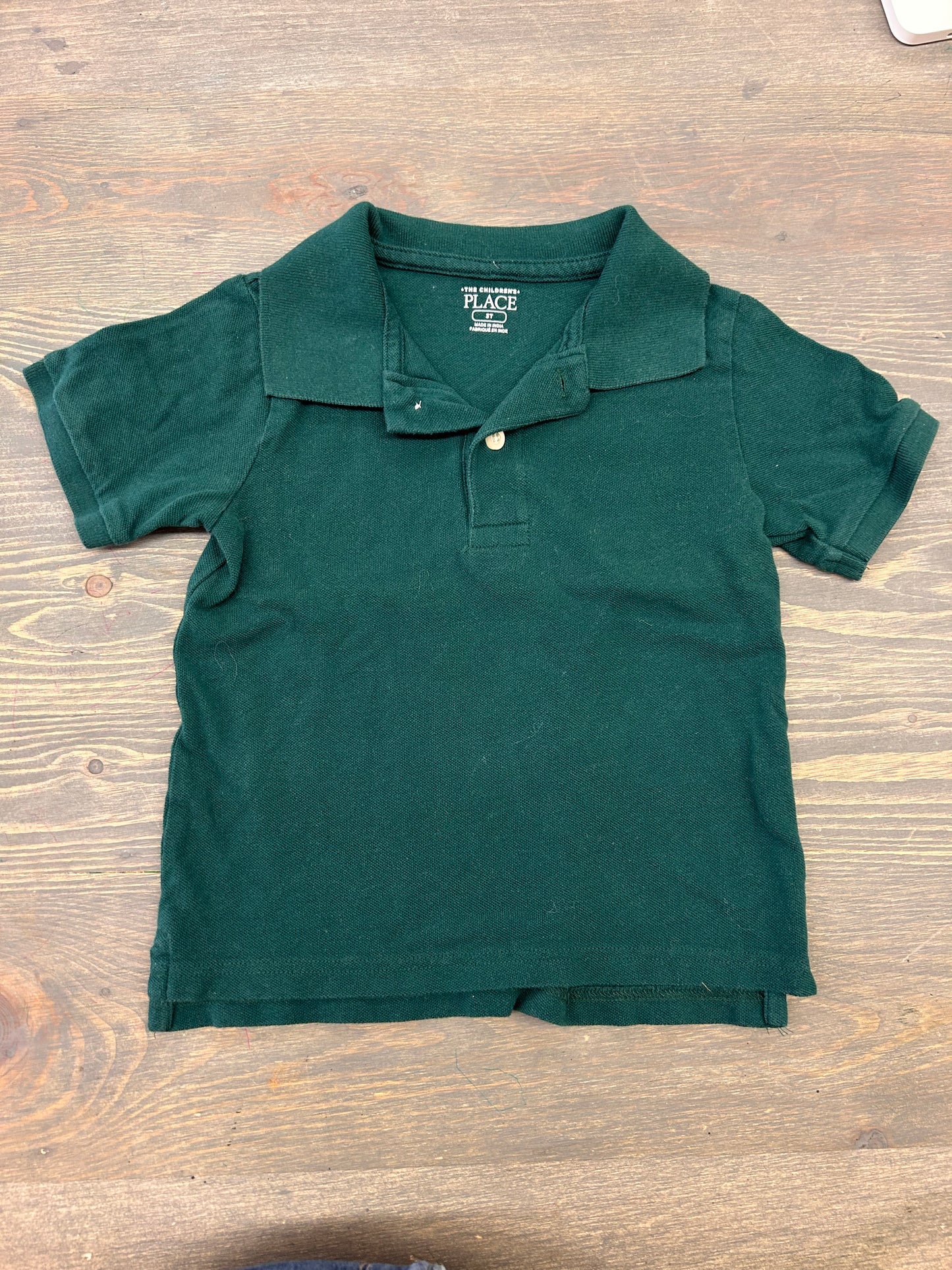 Children’s place 3t green polo