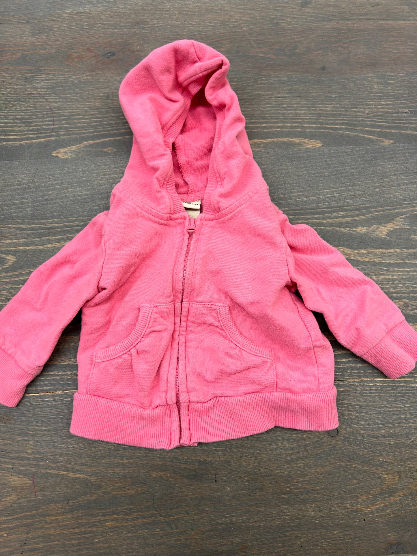 Cherokee 3/6m pink hoodie