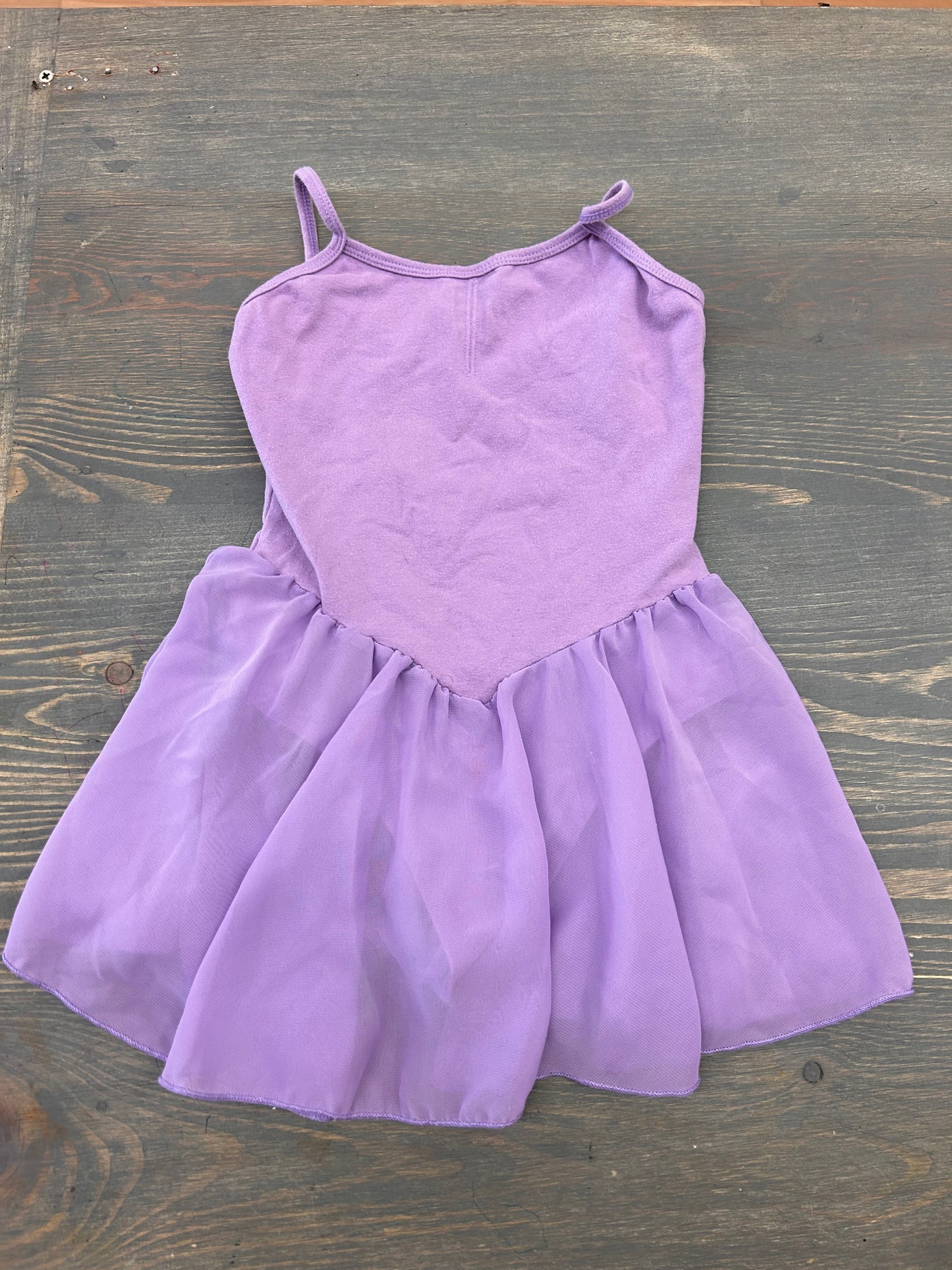 Size 9 purple dance dress