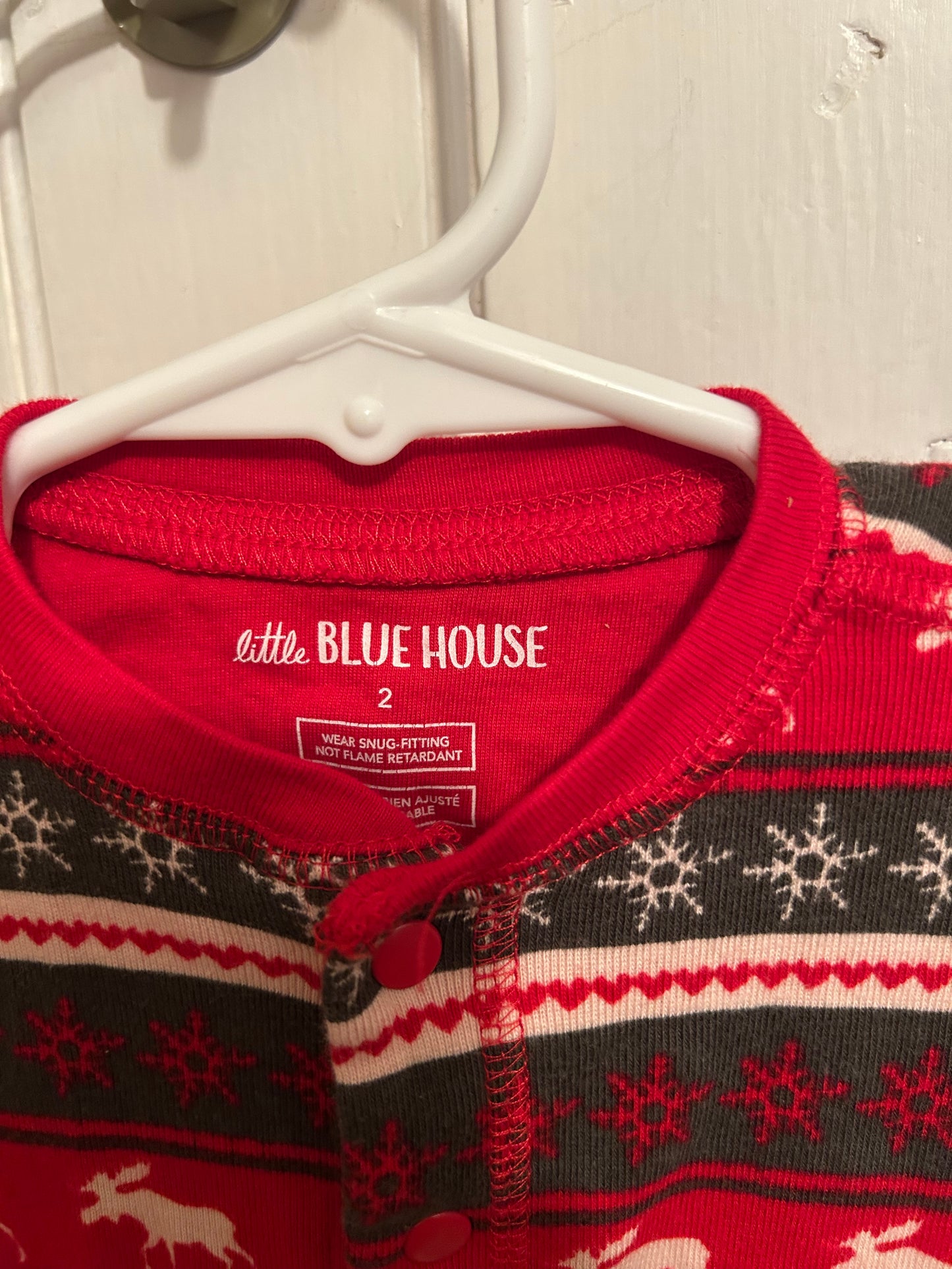 Little blue house toddler 2 red moose sleeper
