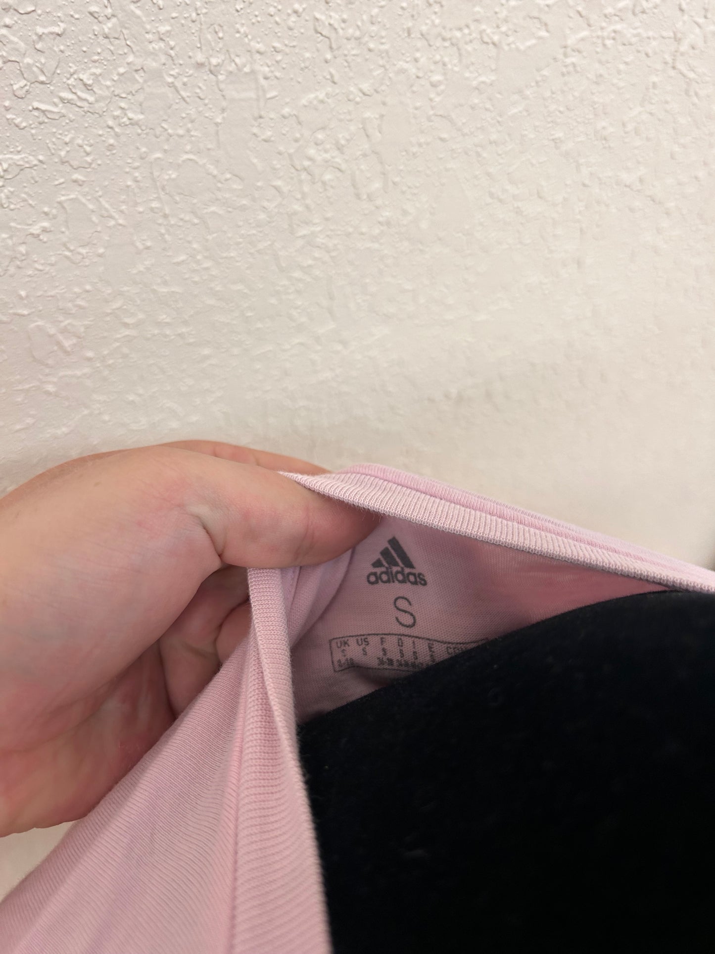 Adidas small pink T-shirt