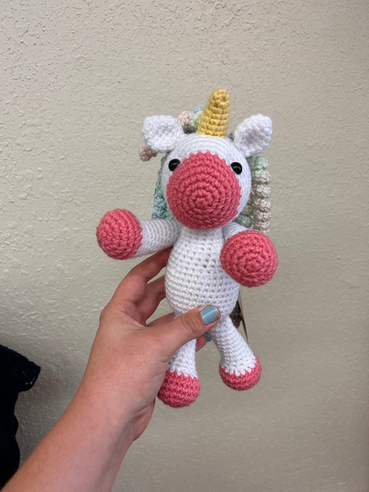 Crochet unicorn