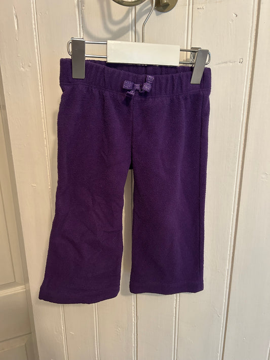 Children’s place 12/18m purple fleece pants