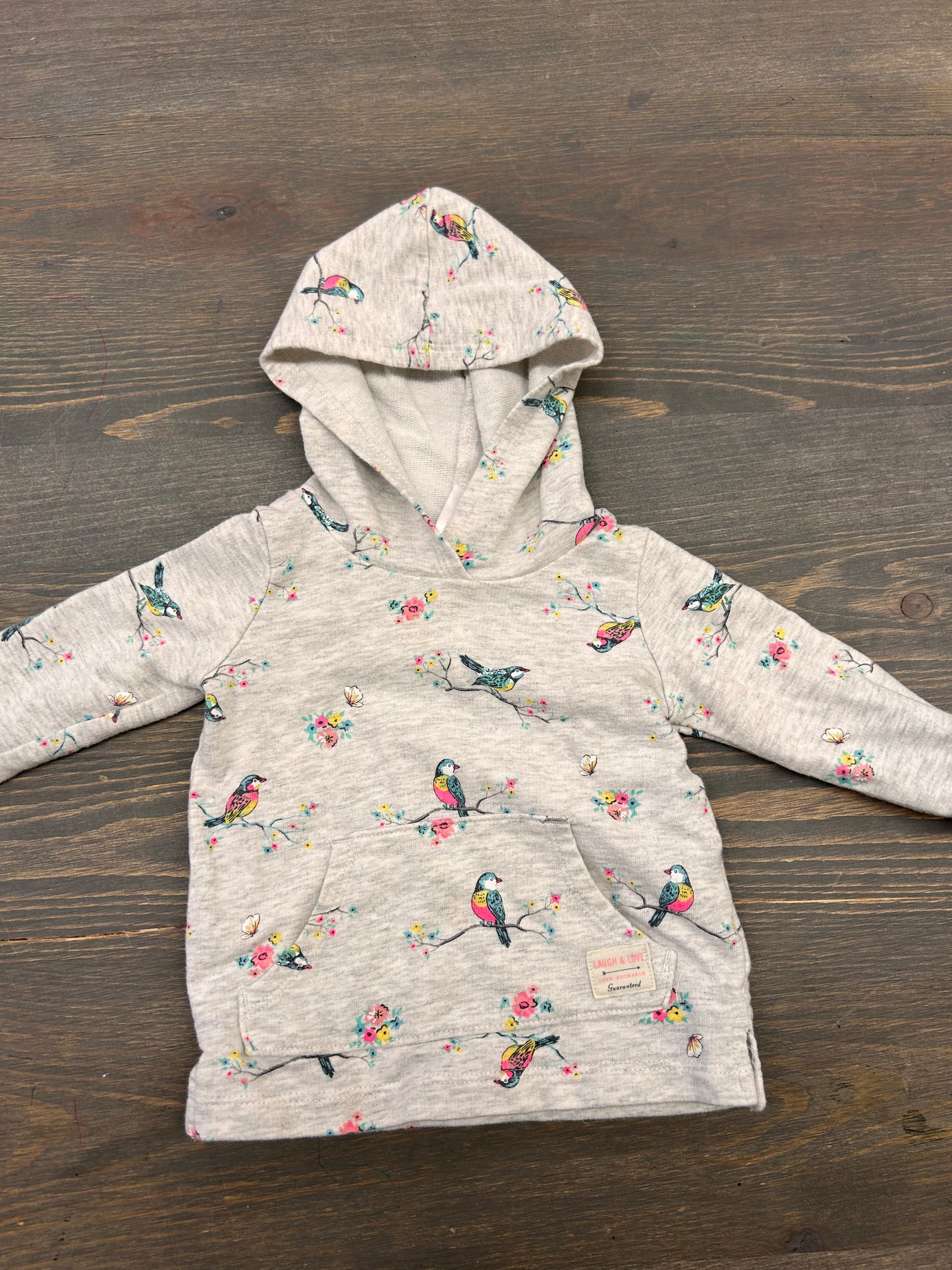 Carters 6m bird hoodie