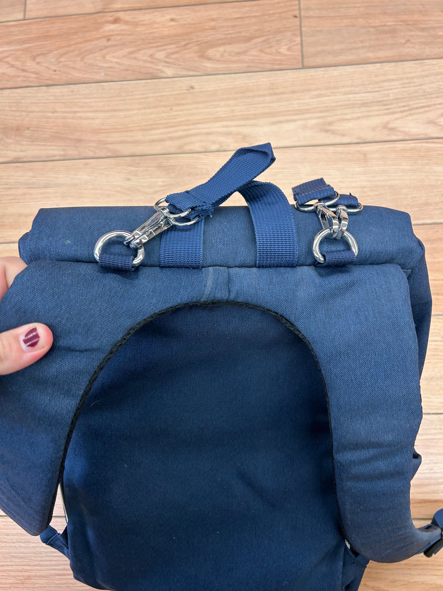 KeaBabies navy blue Diaper backpack