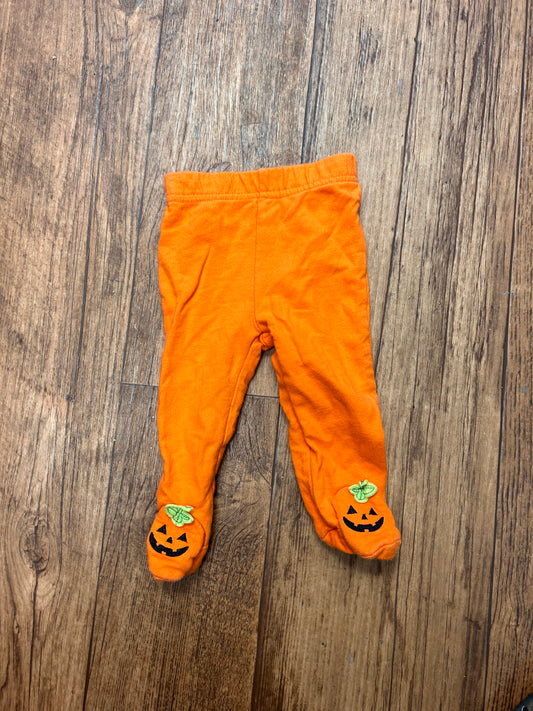 Koala kids 0/3m pumpkin footed pants