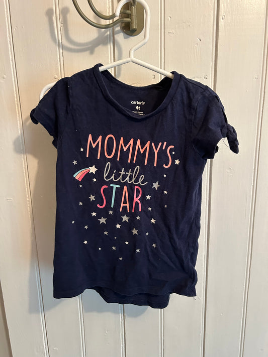 Carters 4t mommy’s star tshirt