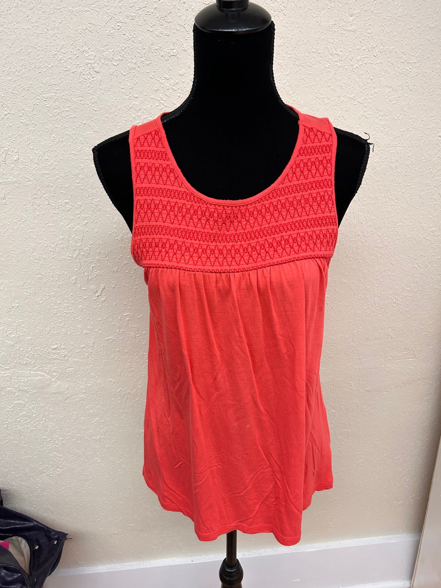 Old navy small orange tank blouse