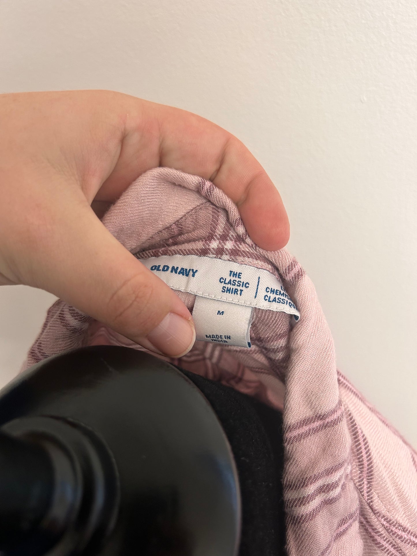 Old navy medium pink flannel