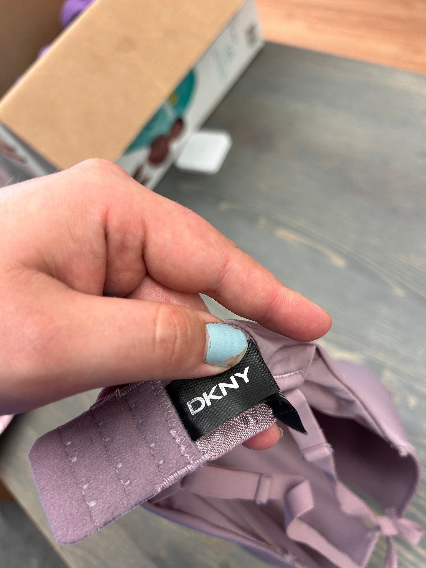 DKNY 38c purple bra