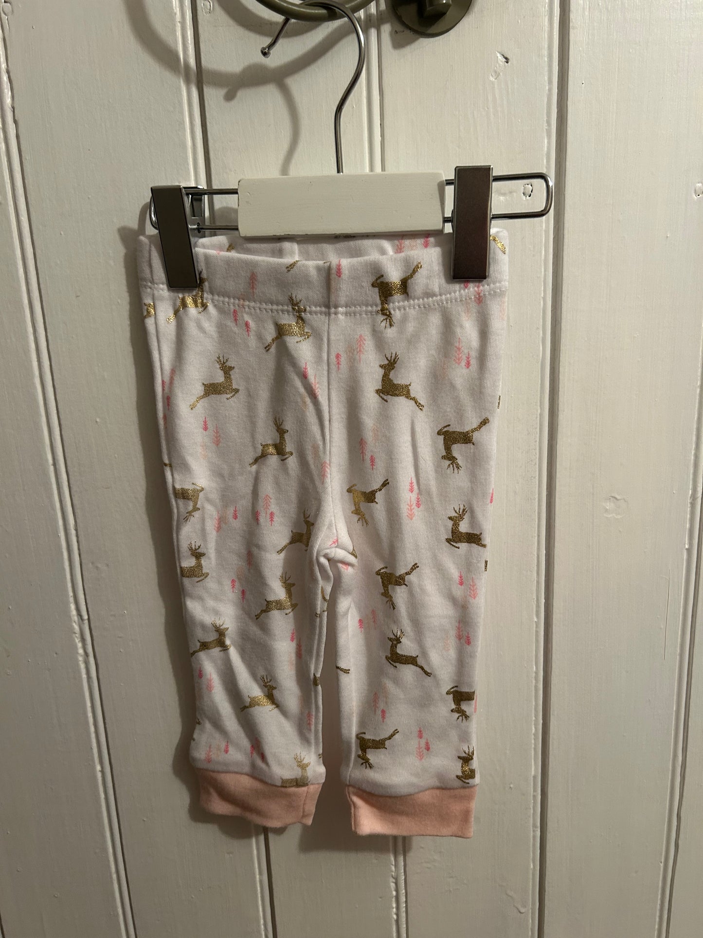 NEW Baby mode 3/6m pink deer set