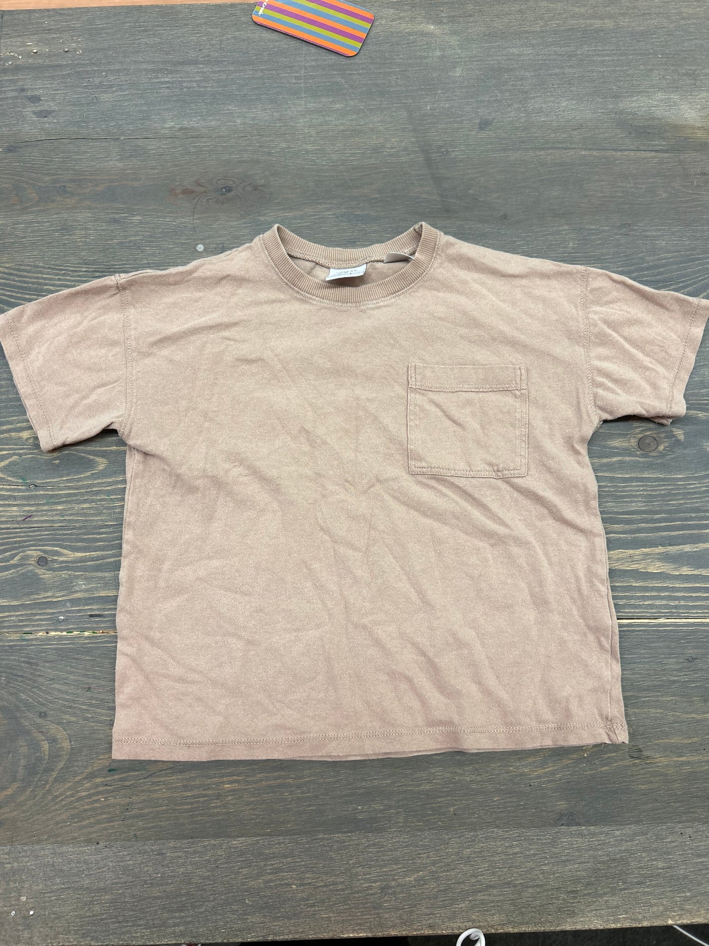 Zara 4/5 tan Tshirt