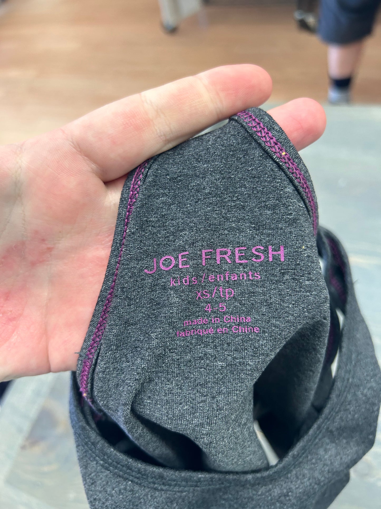 Joe fresh 4/5 grey athletic tank top