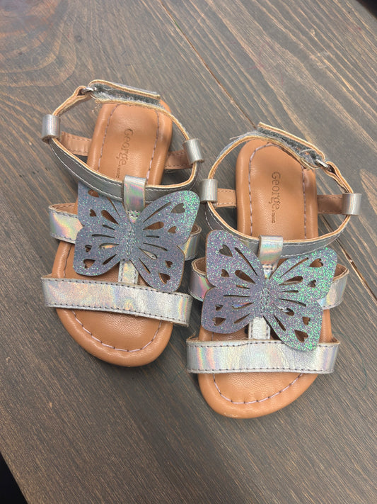 George infant 7 butterfly sandals