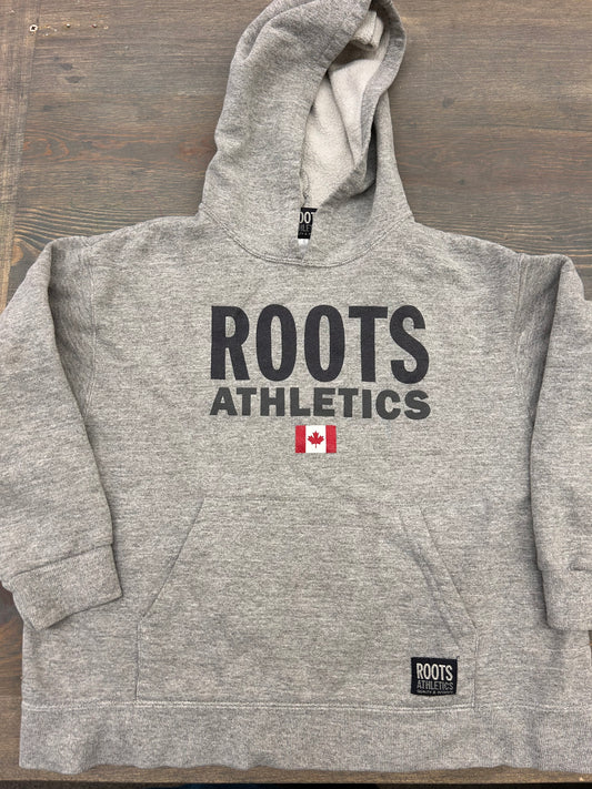 Roots youth 8 grey hoodie