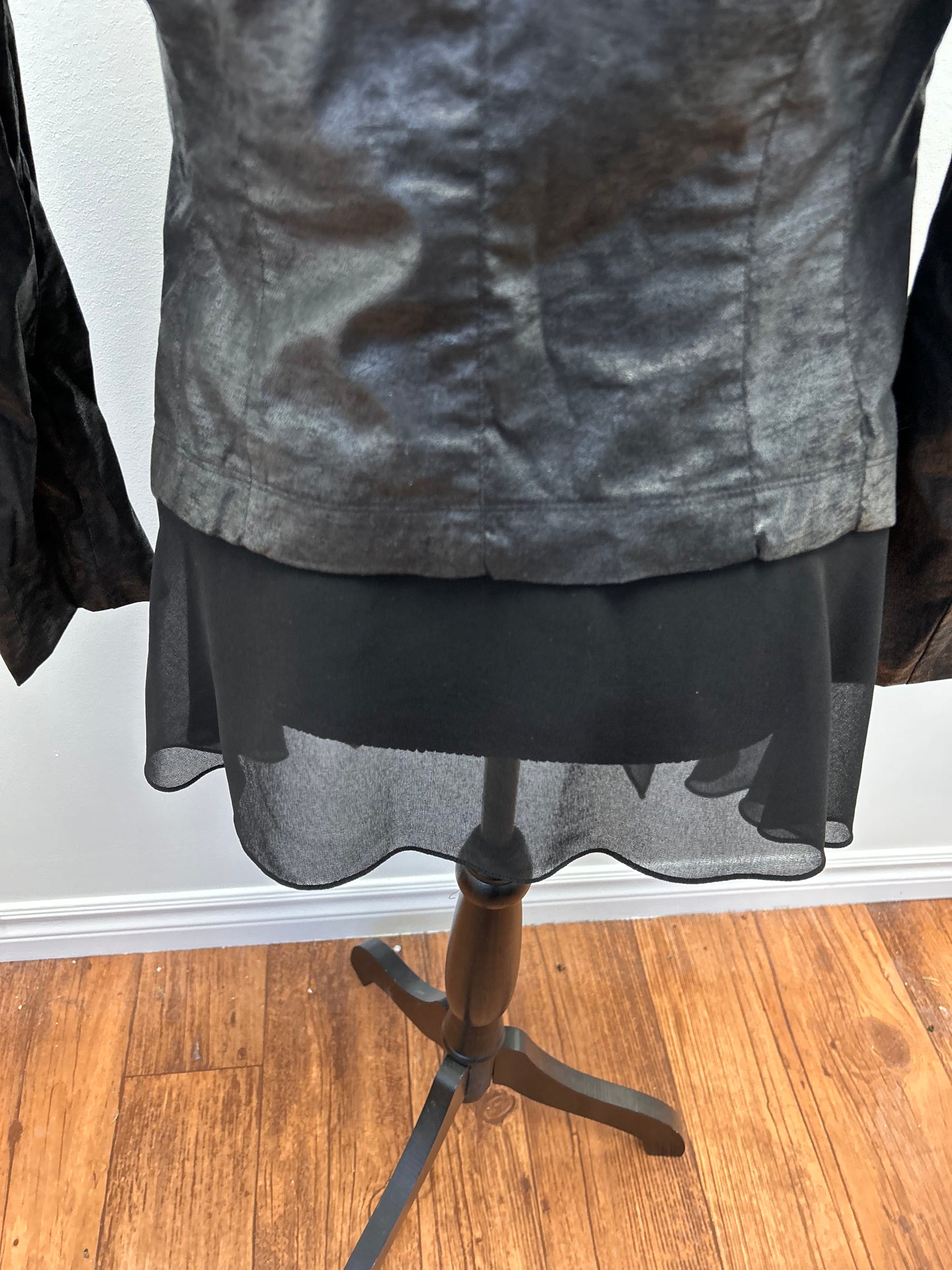 Demoo Parkchoonmoo size 8 black Jacket