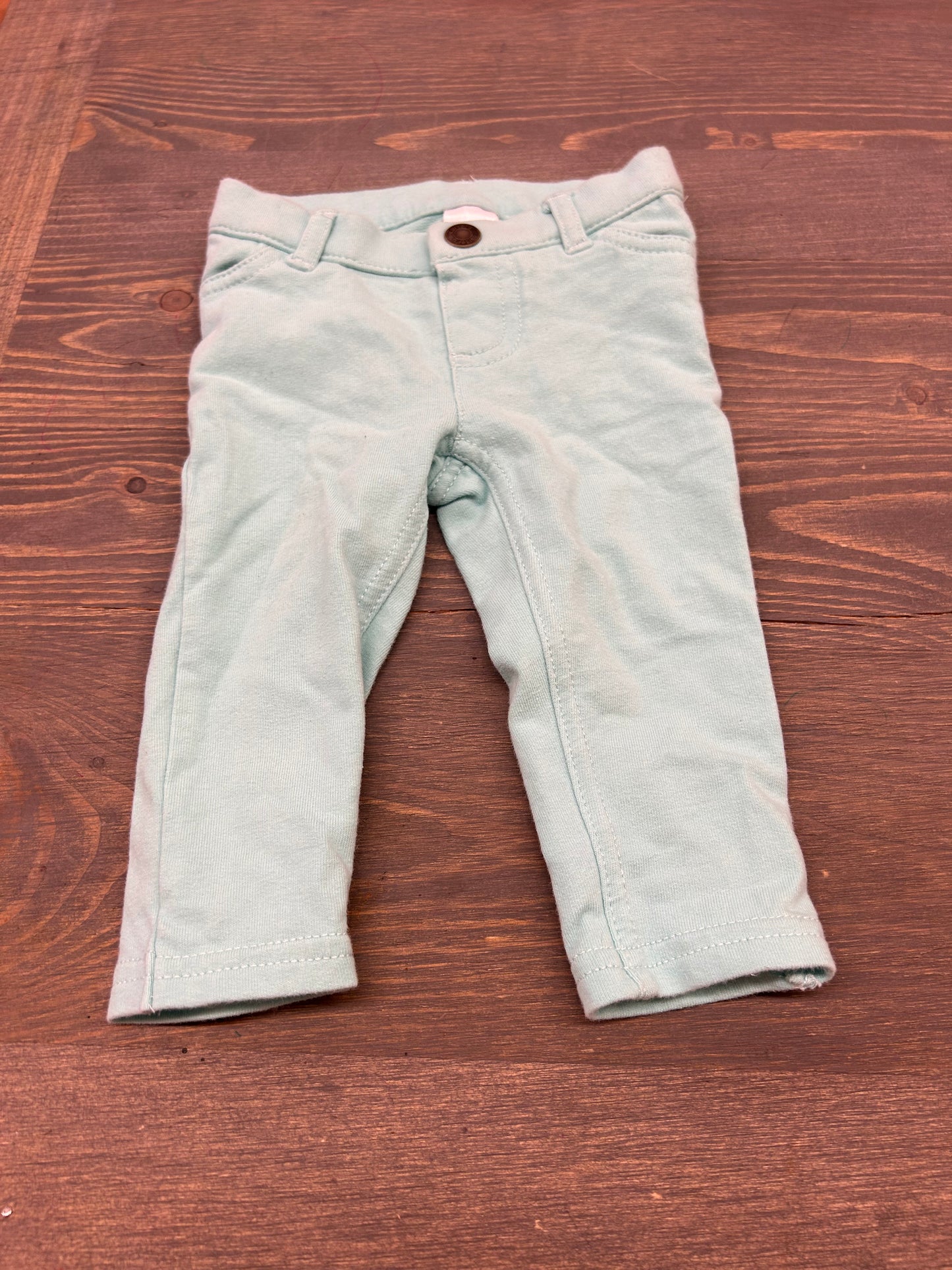 Carters 6m teal pants