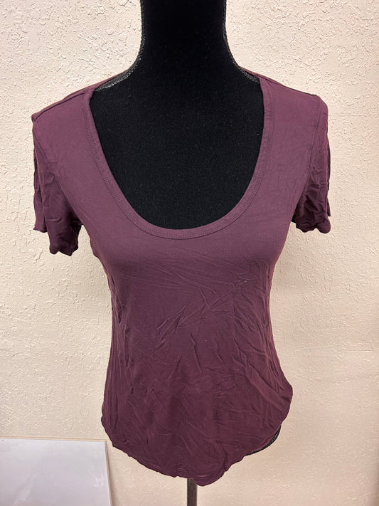 Babaton for Aritzia small purple tshirt
