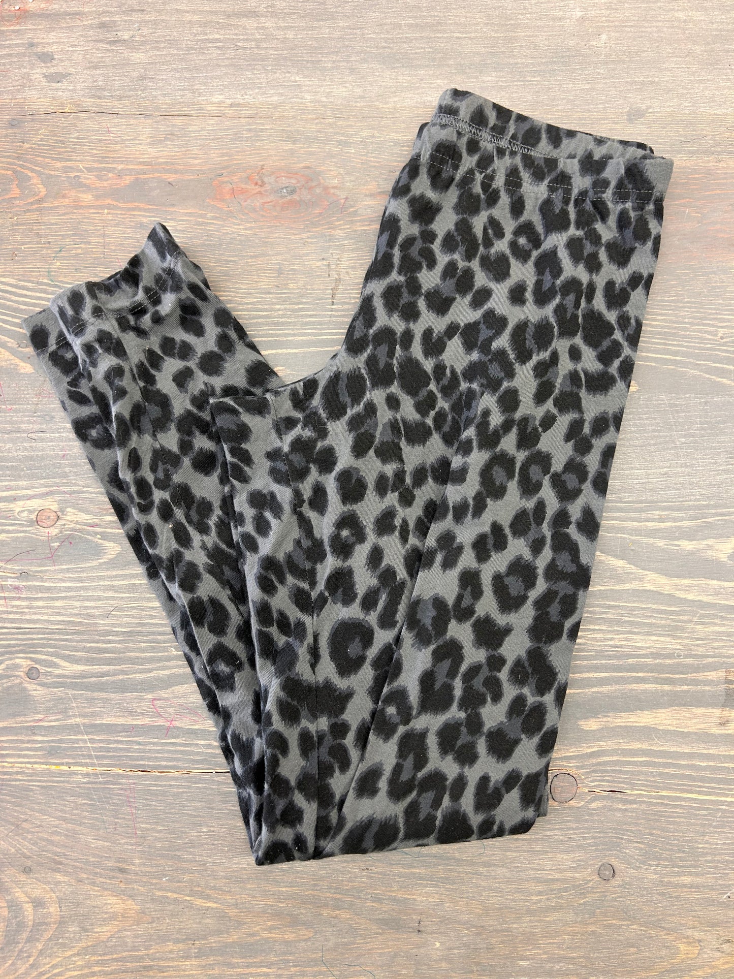 Old navy small grey cheetah leggings