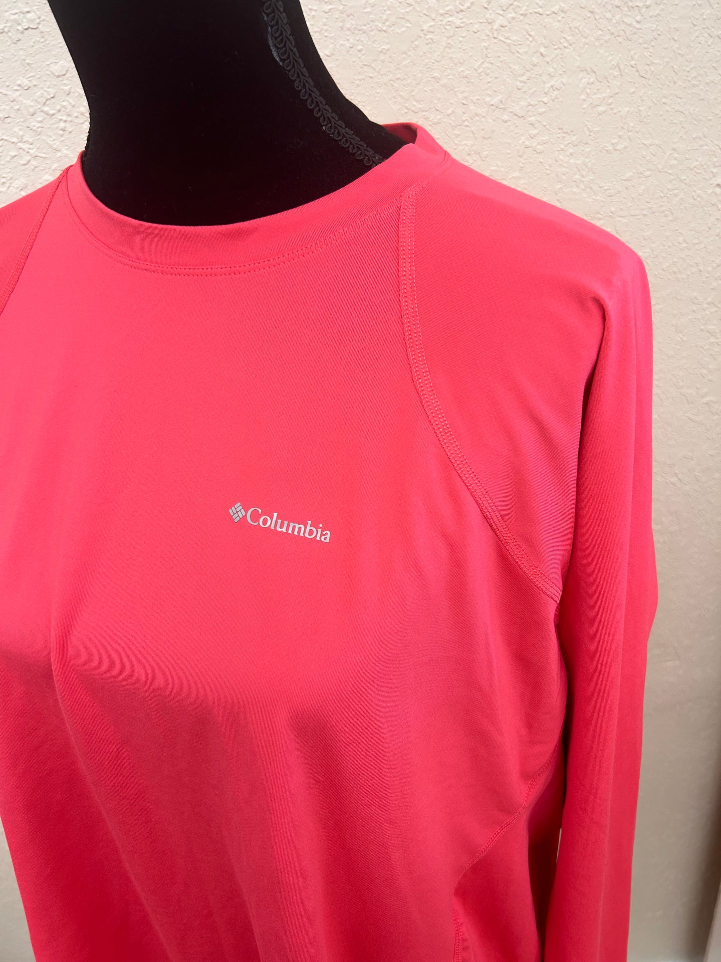 Columbia 3x neon pink thermal long sleeve top