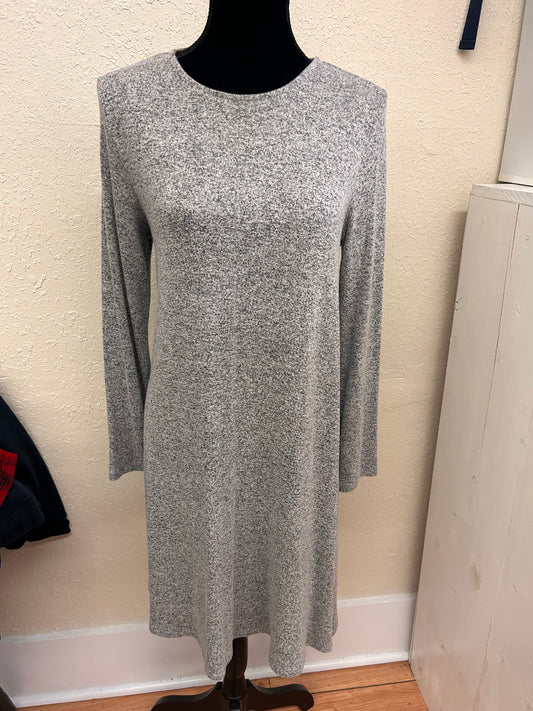 Old navy medium grey long sleeve dress