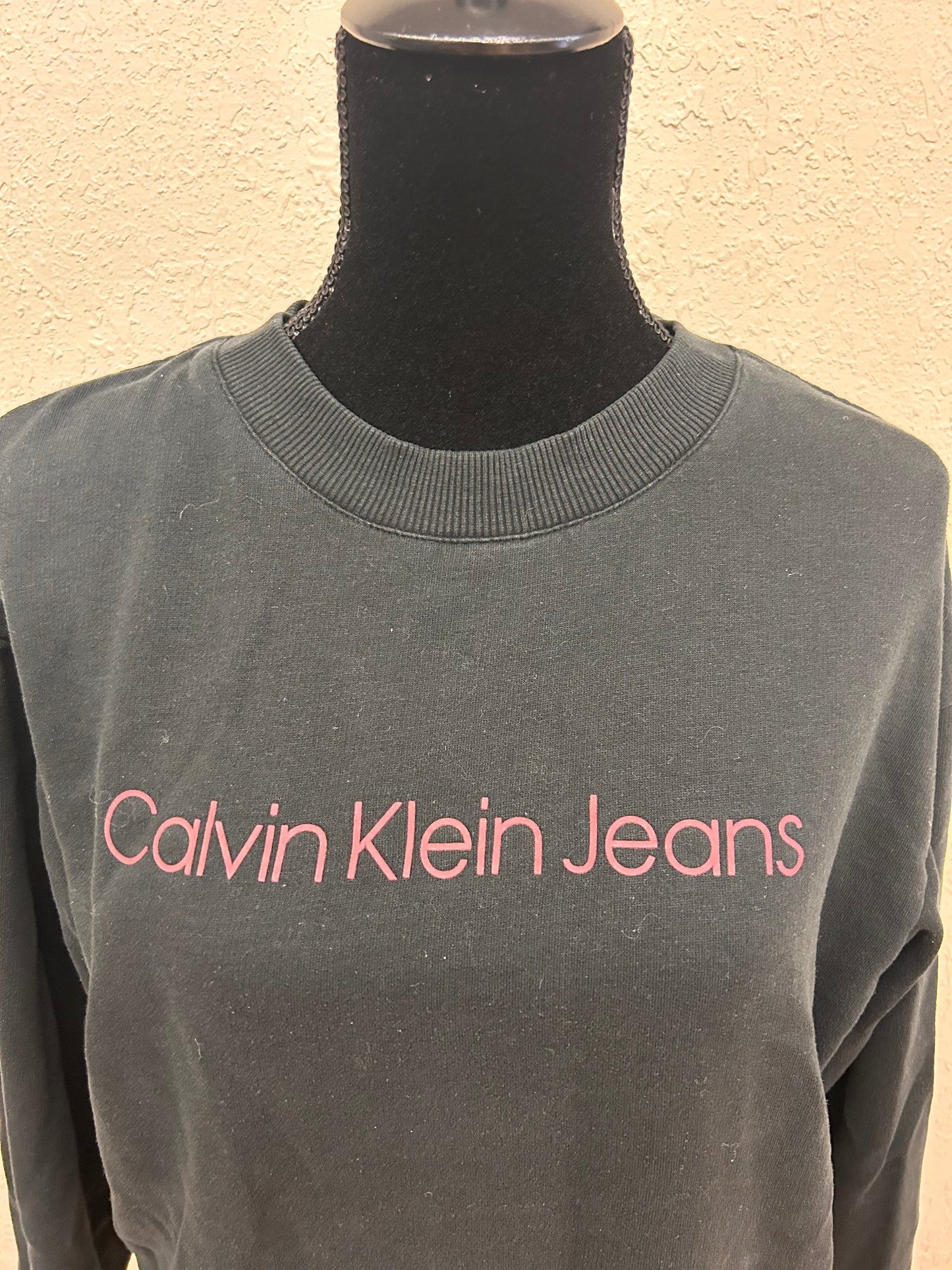 Calvin Klein medium black pullover sweater