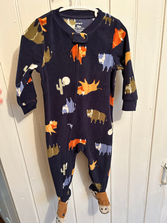 Carters 18m buffalo fleece sleeper